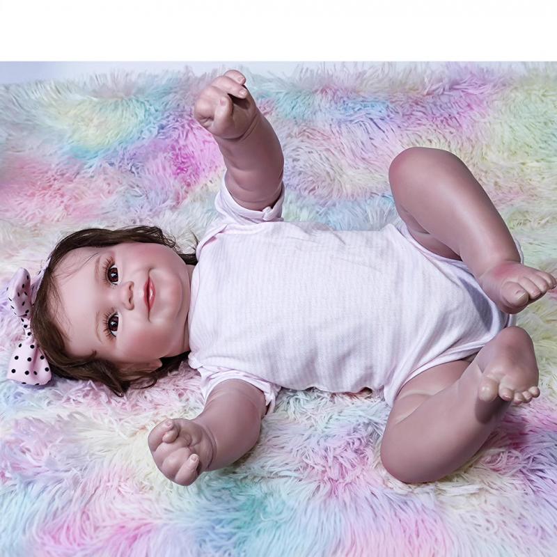 Cute Lori Princess Short Hair Baby Cute Children Soft Vinyl Rebirth Doll Cloth Doll