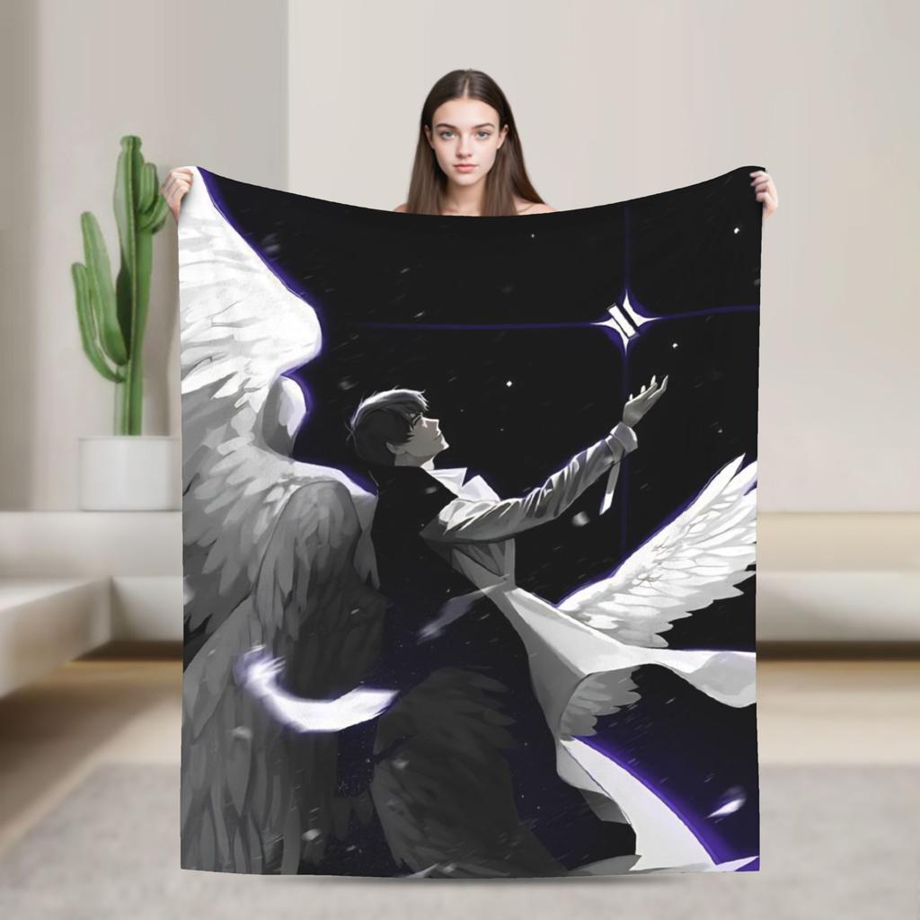 Omniscient Readers Viewpoint  Flannel Blanket Winter  Soft Warm Throw Blanket for Kids Outdoor Novelty Bedspread Sofa Bed Cover