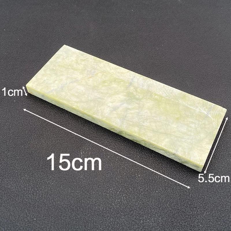 Big green sharpening stone base Natrual agate Boron carbide whetstone bar kitchen knife sharper oil honing whetstone Apex edge