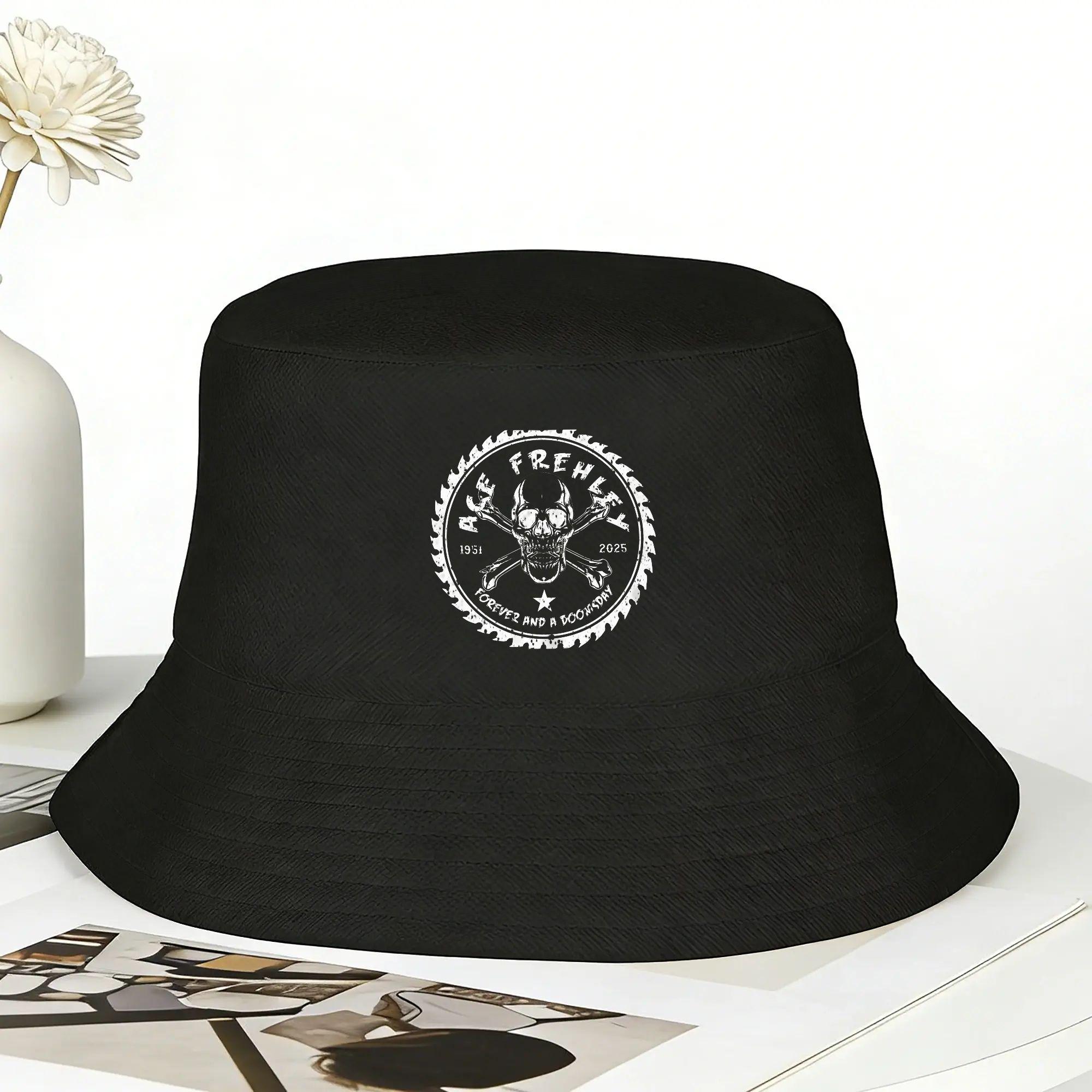 Zz Ace Frehley Usa 1951 Fischerhut Harajuku Fischerkappen Persönlichkeit Jagd Schirmmützen Für Unisex Lässige Grafikmütze One Size gray