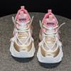 Platform Casual Shoes Leather Women's Shoes Summer Breathable Inner Height Increasing Sports Leisure Shoes Women Sneakers