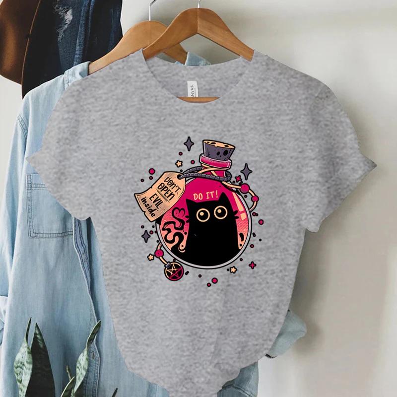 Woman Clothing Graphic T Shirts Womens Lovely Pattern Tshirt for Female Fashion Tops 2024 Funny T Shirts Youthful Woman Clothes
