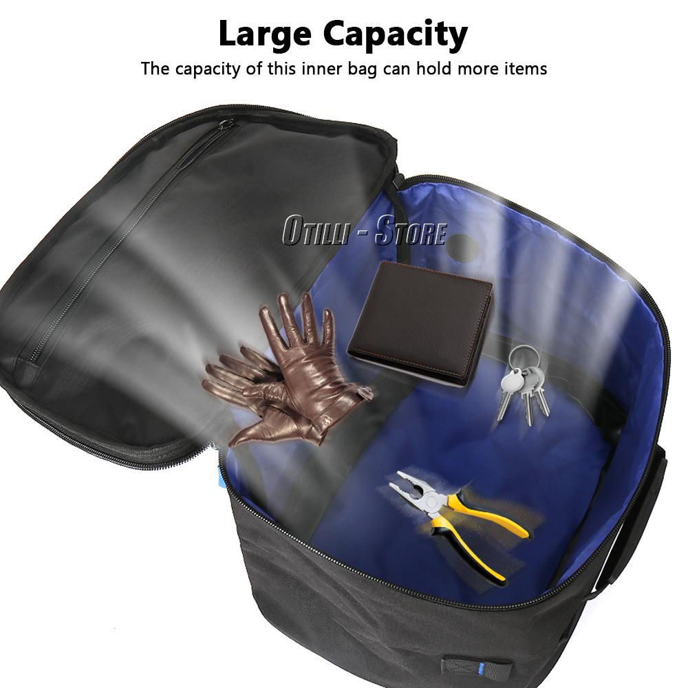 Motorcycle Luggage Inner Bag Expandable Top Case Pannier Saddlebag For BMW R1300GS R 1300 GS 1300GS Tool Bags Waterproof