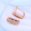 KNIKOO Clip Earrings For Women Cubic Zirconia Fashion Long Drop Earrings Jewelry For Wedding Party Gifts