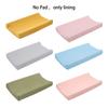 Newborn Baby Diaper Changing Pad Cover Cover Soft Stretchy Muslin Breathable Cover Change Table Cover for Lounger Cover