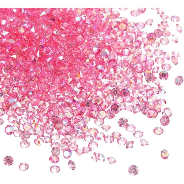 PATIKIL 14000Pcs Wedding Table Scatter Confetti Crystals 3mm Acrylic Diamonds Vase Fillers Gems for Table Centerpiece Decorations Bridal Shower