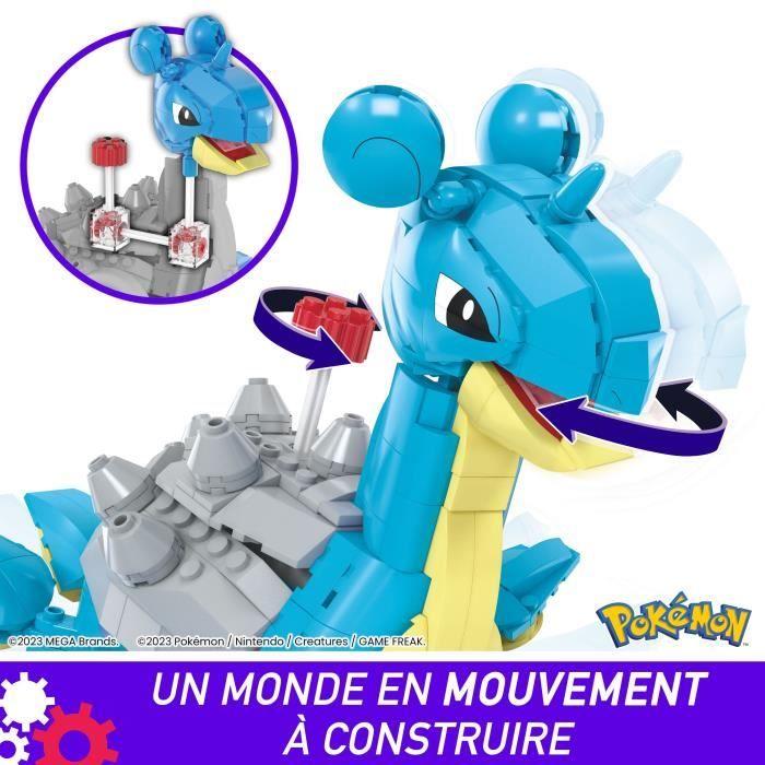 Mega pokémon-lokhlass-figurine articulée à construire (527 pcs) hkt26