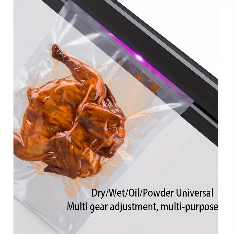 Household Automatic Vacuum Sealing Machine,kitchen Small Plastic Sealing and Preservation Machine, Food Vacuum Automatic Air Sealing Packaging Machine