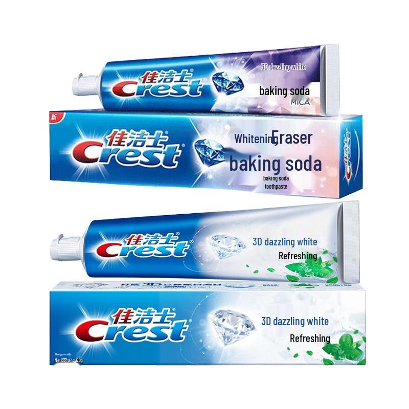 Crest 3D White Toothpaste Duo Pack
