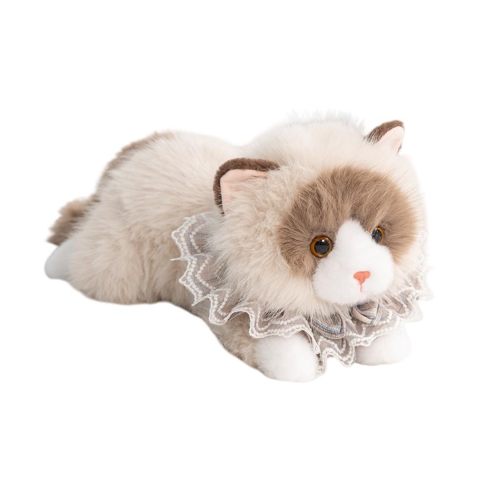Plüschkatzenpuppe mit PP-Baumwollfüllung für Kinder und Erwachsene Perfektes Geschenk