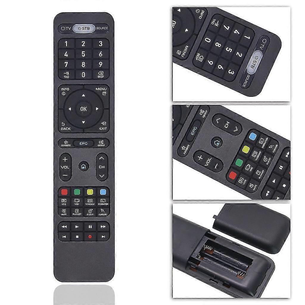 Schlanke und robuste TV-Fernbedienung für Formuler 02f9 Z8 Z Alpha Z+ Neo Z7+5g Einfache Installation, Außergewöhnliche Haltbarkeit