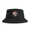 Alpaca At Machu Picchu In Peru Bucket Hat For Unisex Women FisherUnisex Hats Trendy Fishing Caps Personality Outdoor Sunscreen Hats