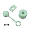 3Pcs Spill Leak Stopper Straw Cover Cap Straw Tips Cover for 30oz Stanley Cup for 10mm Universal