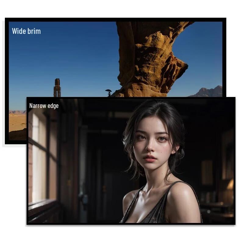 JK N4-FL/WV1 Narrow Bezel Fixed Frame Projector Screen