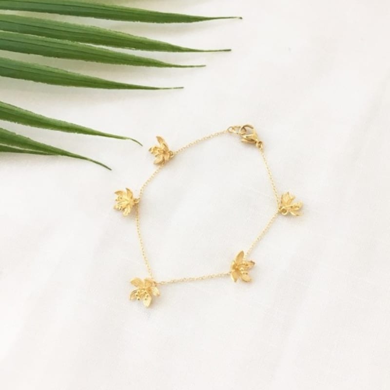 SATTCHI NATURE FLOWER BRACELET