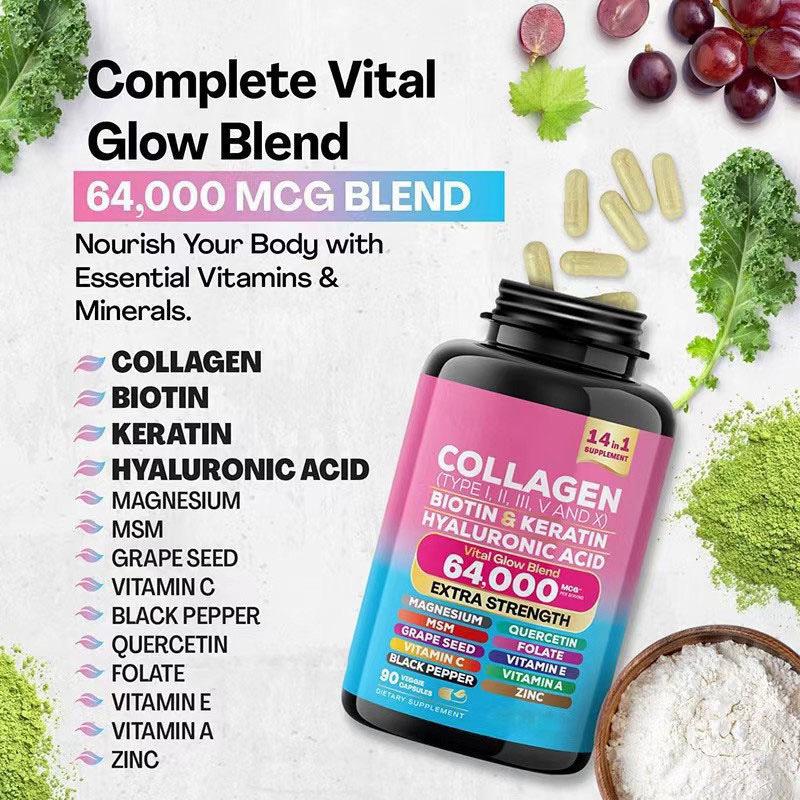 TK Grenzüberschreitende Kollagenkapseln