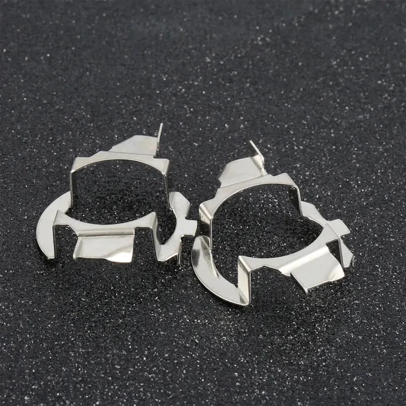 Base Adapters H7 LED Headlight Bulbs Retainers for Hyundai Qashqai A4L