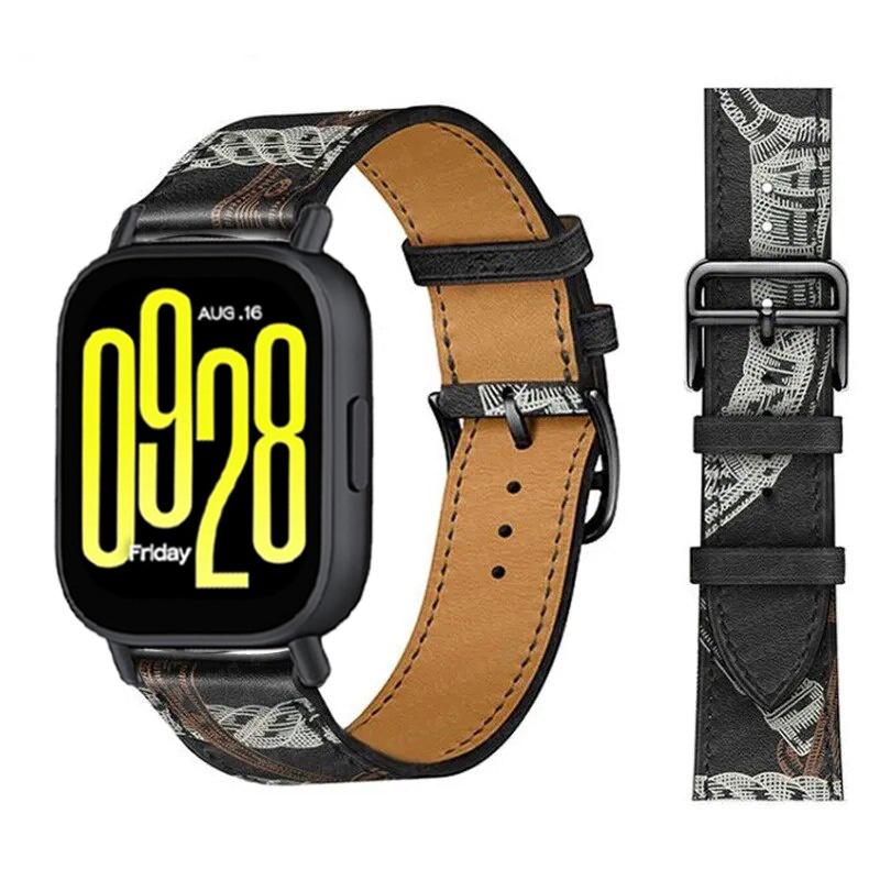 22mm watch Straps For Redmi watch 5 lite/5 active smartwatch sport Leather loop bracelet correa Xiaomi Redmi watch5 active band