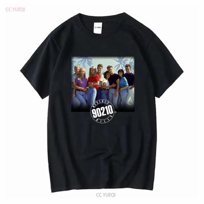 Bavlněné Tričko Beverly Hills 90210 TV Seriál Sitcom Brandon Brenda Walsh vintage Prané Unisex Stylové Prodyšné