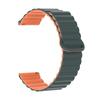 Huawei GT5 & Samsung Two-Tone Silicone Magnetic Loop Watch Strap (16mm/18mm)