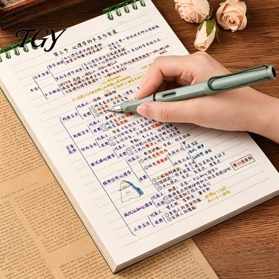 Student Study Supplies Top Bound Spiral Notebook, Premium Anti-bleed Paper Diary Book, Portable Shorthand Pad A5 Notepad for Office School And