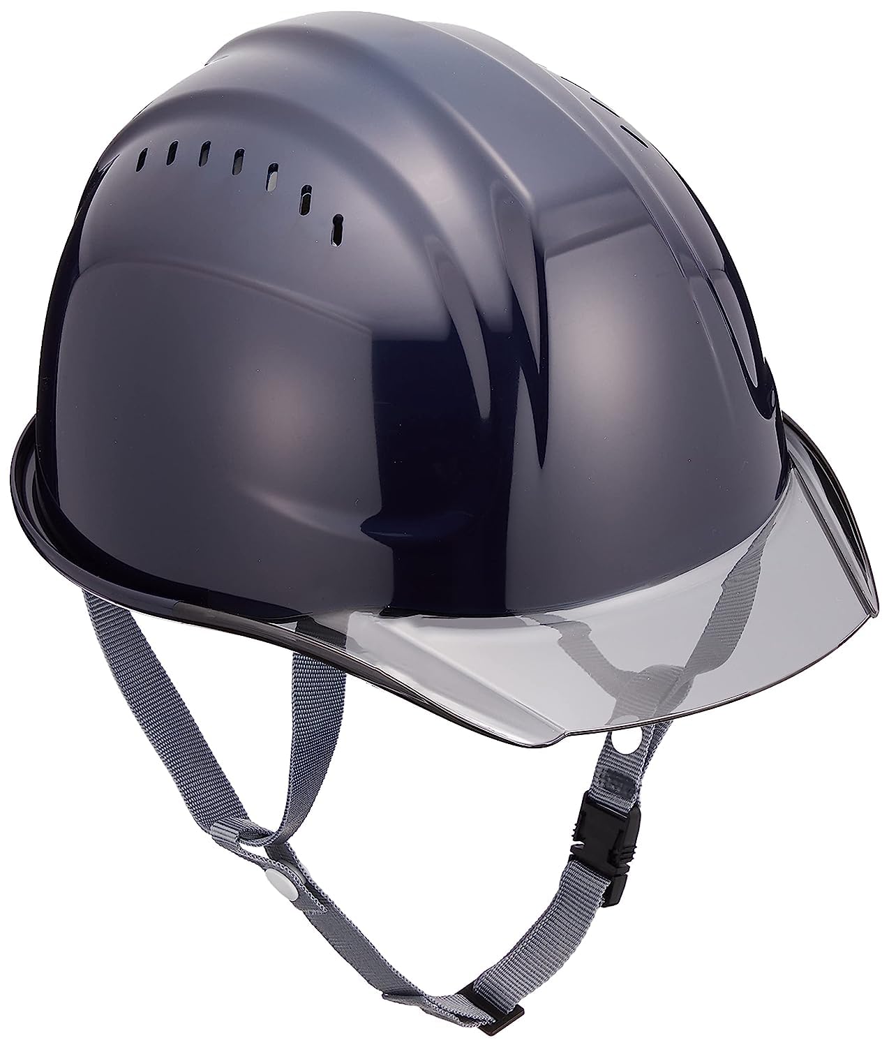 

Work Ventilated Aero [DIC Plastics] Helmet, Mesh, SYA-CV-SFE4M-M3, Con/Smoke