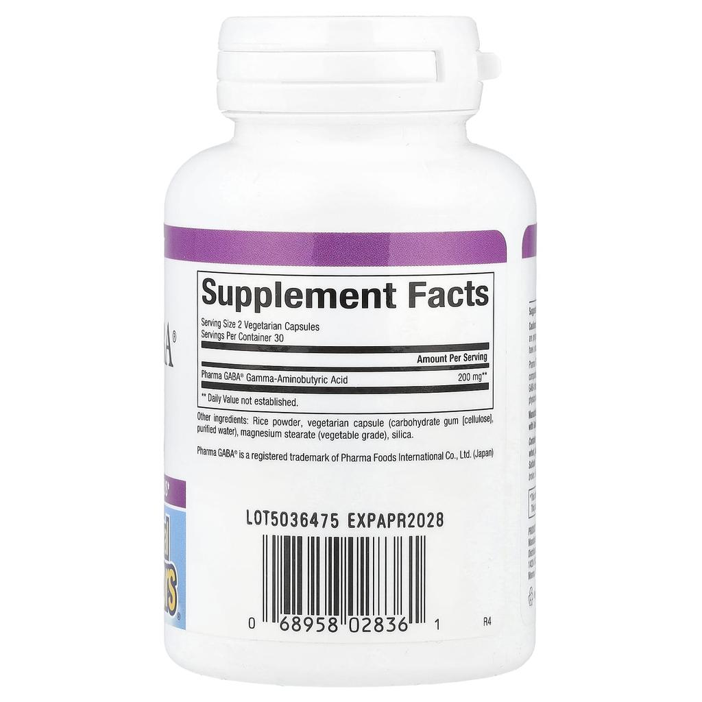 Stress-Relax®, Pharma Gaba®, 100 mg, 60 Veggie-Kapseln