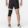 Mizuno Volleyball Knee Supporter (with Pad, Unisex) V2MYA002 Black X Gold 1 Piece