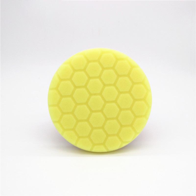5/6 Inch Manzerna Hexagonal Flower Sponge Polishing Pad for Car Paint Waxing and Scratch Repair