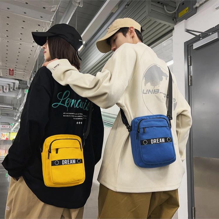 Повседневные мужские поясные сумки холщовые модные кошельки для монет многофункциональные — фото 10