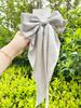New Elegant Bow Ribbon Hair Clip Women Fashion Solid Bowknot Satin Hairpin Barrettes Girls Ponytail Clip Hair Accessories