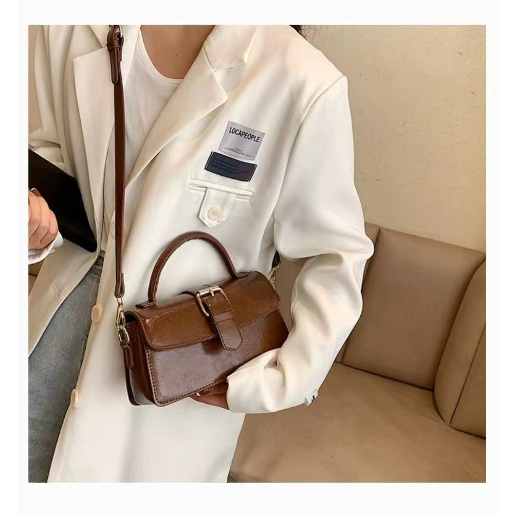 Retro handbag women's bag bag simple versatile shoulder bag underarm bag casual