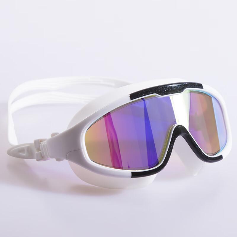 Duże Oprawki HD Przeciwmgielne Galwanizowane Gogle Pływackie