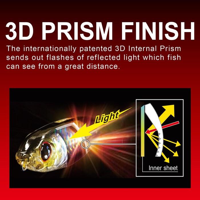 YO-ZURI Salt Lure 3D Inshore Top Knock Pencil 100mm, Mullet Color