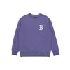 MLB Sweatshirts Unisex Purple Crew Neck Moderate Regular 3AMTL0114-43NYL