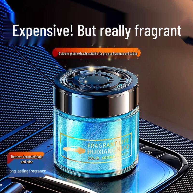 Gu Long Men's Car Air Freshener: Long-lasting, High-end Interior Perfume and Odor Removal Accessory.