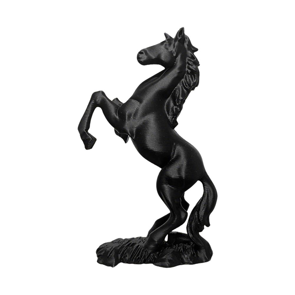 

New 3D Printed Horse Statue Pegasus Sculpture 2026 Horse Year Ornament Modern Animal Art Decor Success Symbol For Home & Office чорний