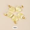 5Pcs/Lot Lampwork  Glass Love Heart Beads Charms Pendant Diy Handmade Jewelry Making Accessories