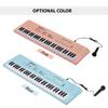 61 Key Electronic Keyboard Piano Musical Instrument with Microphone Dual Power Mode Portable Music