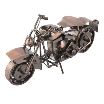 Ornamenti Metallici per Moto Retro Decorativi Lavorazione Raffinata Ornamenti in Ferro per Soggiorno