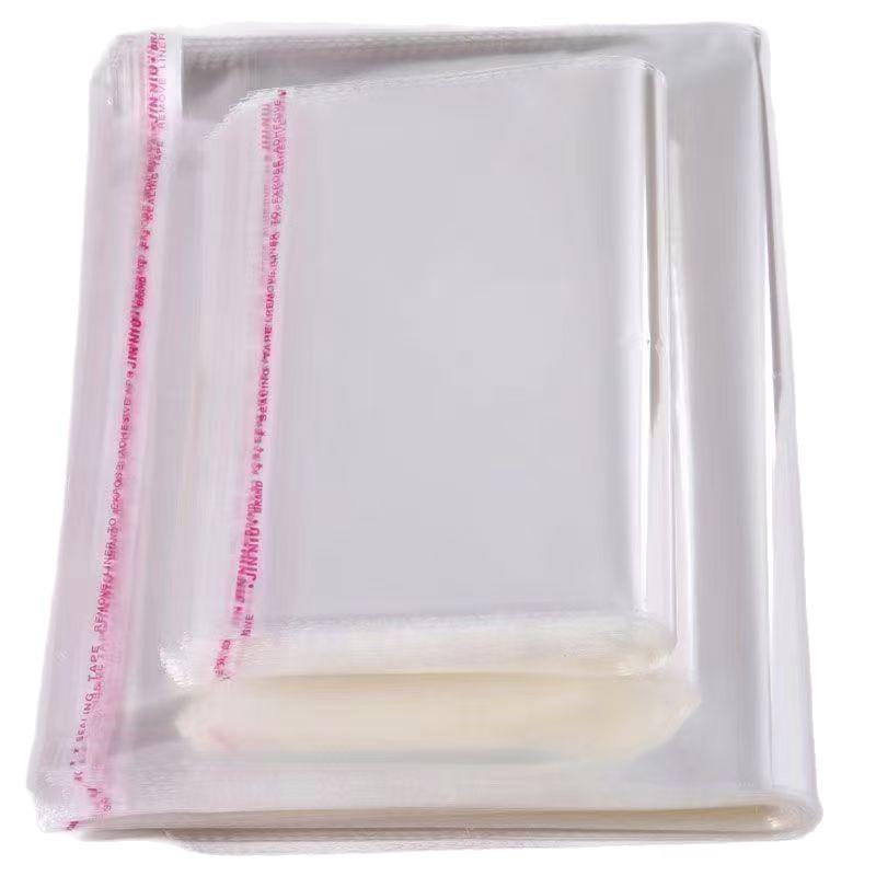 Self-Adhesive OPP Flat Bag for Clothing and Socks with Card Header