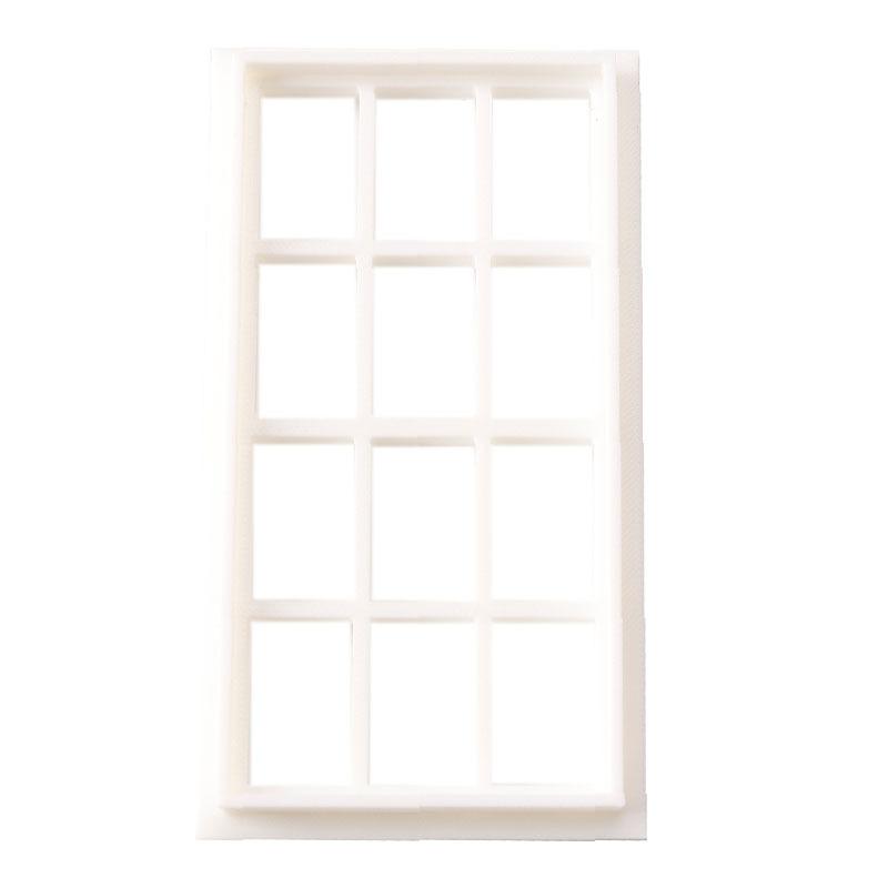 1:12 Puppenhaus Miniatur Modell Fenster- und Türrahmen Möbel Dekor Puppenhaus Mikro Szene Zubehör