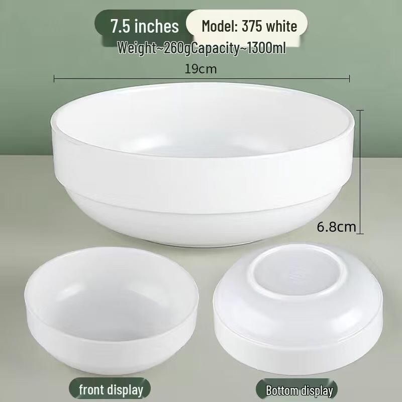 Heerli A5 Melamine Dining Bowls