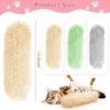 Catnip Toys for Cats Plush Pillow with Crinkle Sound and Catnip Self Healing Interactive Chew Toy Kitten Teething Toys Pet