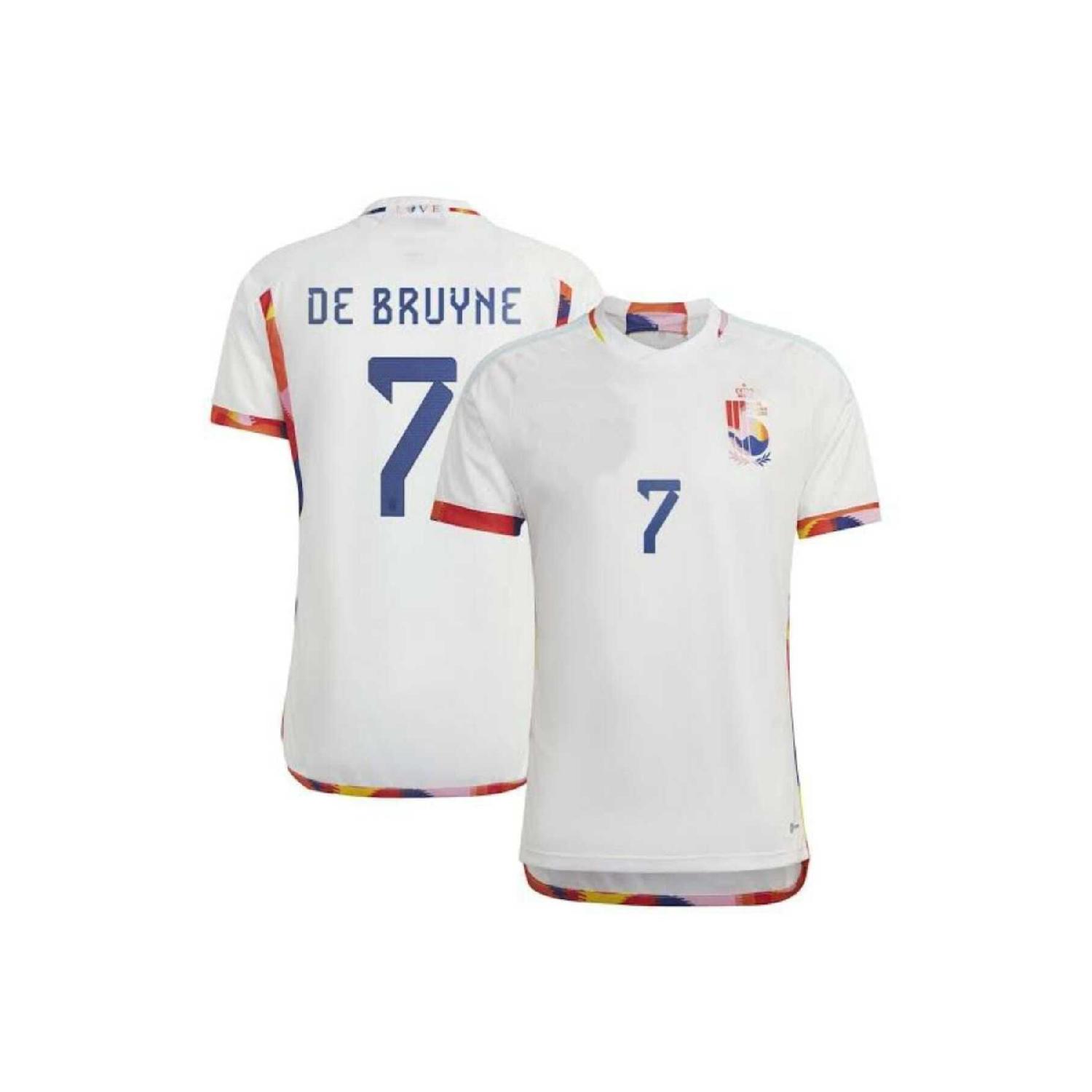 

Бельгия ЧМ-2022, выездная майка Кевина Де Брюйне S чёрный