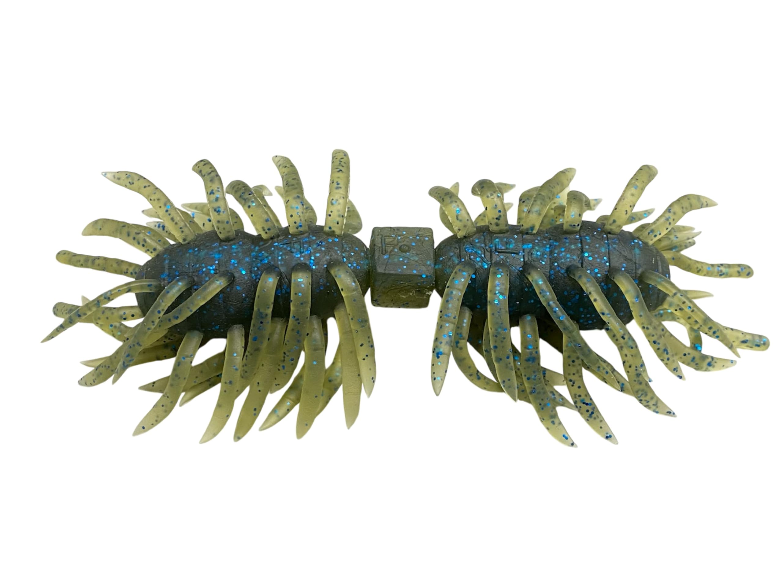 IMAKATSU Hairy Spider Kujara 160мм Арбузный Перец Синяя Чешуйка Экологичный #S-295