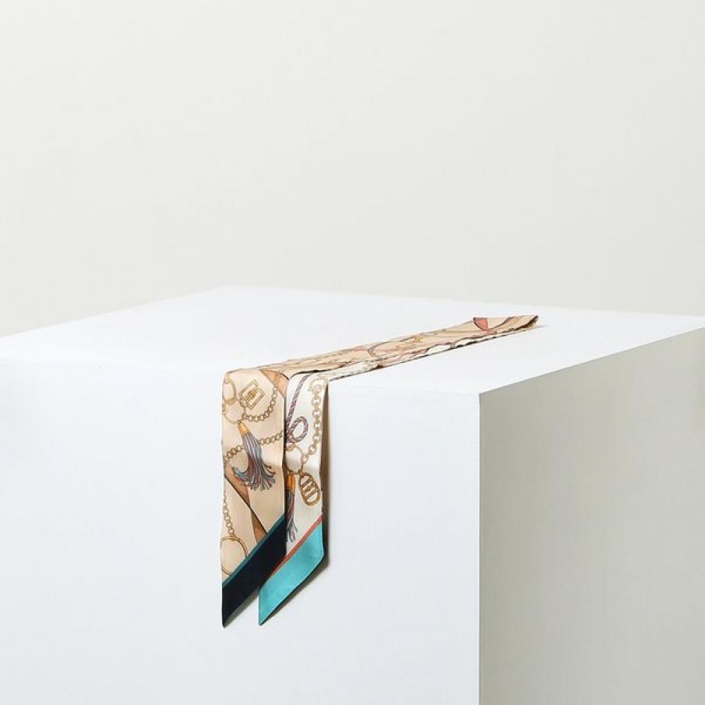 Daks Pink Print Silk Scarf Dcsc4e255p2 Single option