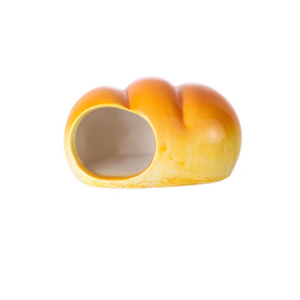 

Bread Shaped Pet Small House Cooling Hamster Bed Hamster Landscaping Supplies Hamster Nest Summer Style 1