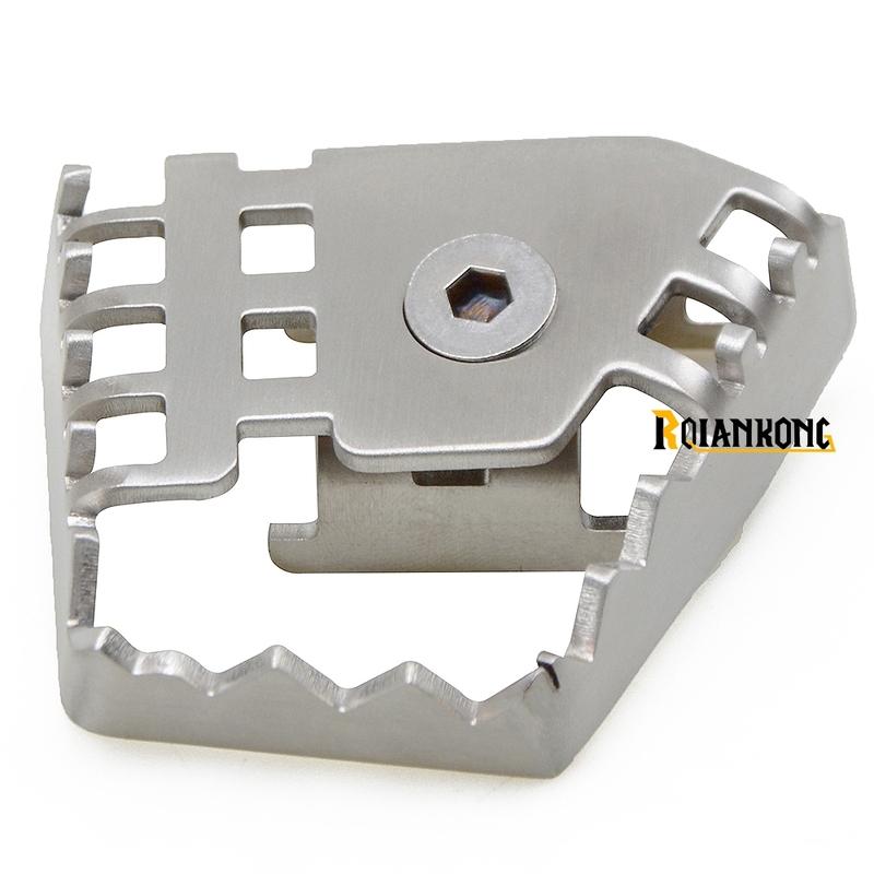 For BMW R 1150 1200 1250 GS F 650 750 850 GS Motorcycle Accessories Rear Foot Brake Lever Pedal Enlarge Extension Pad Extender