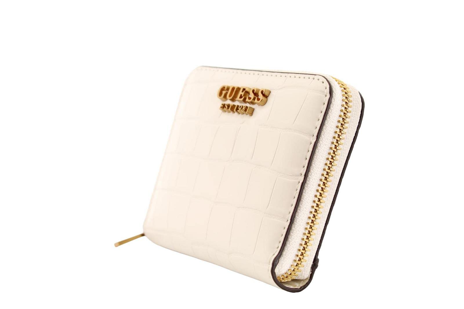 

Ladies Bag LAUREL SLG SMALL ZIP AROUND WHI [Guess] Women s
